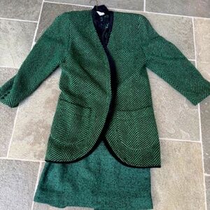 Krizia Vintage Skirt Suit with Blouse